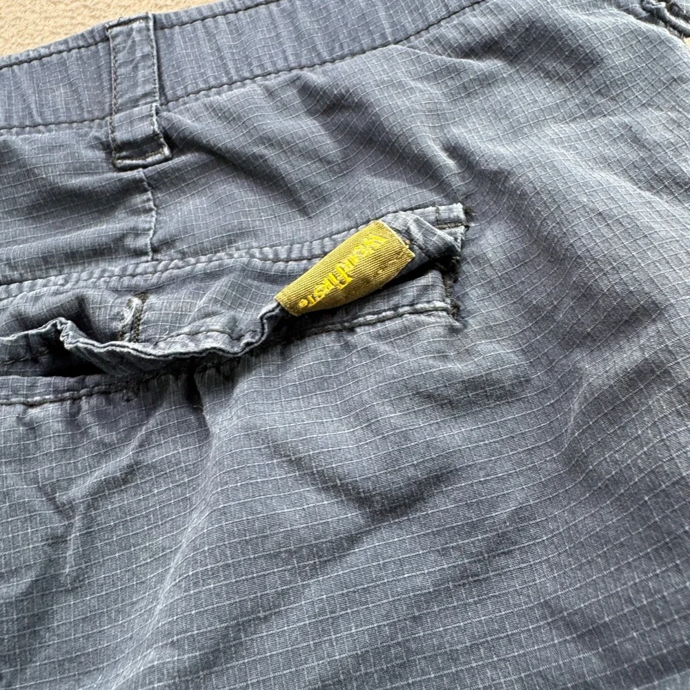 Wear First Cargo Shorts Men 42 Blue Ripstop Stretch Casual Outdoor Utility